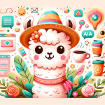 It’s Just a Cute Llama Wearing a Hat